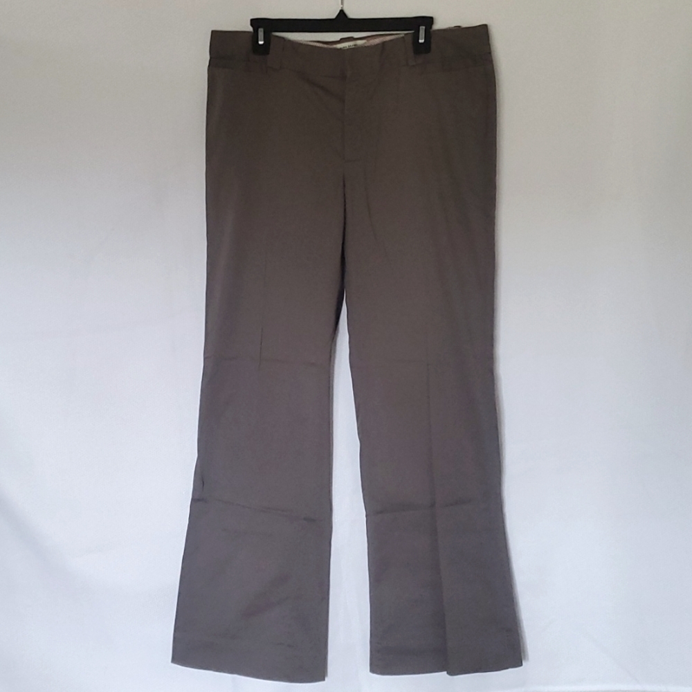 Banana Republic Logan Fit Olive Green/Grey Dress Pants Size 14